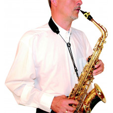 BG S20SH Draagkoord ' Leather ' alt / tenor / sopraansax 